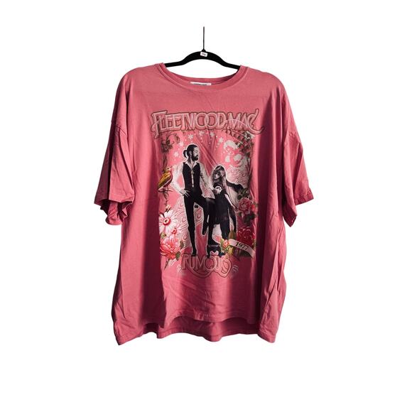 Fleetwood Mac Rumours 100% Cotton OS Graphic T-Shirt Daydreamer - Picture 2 of 10
